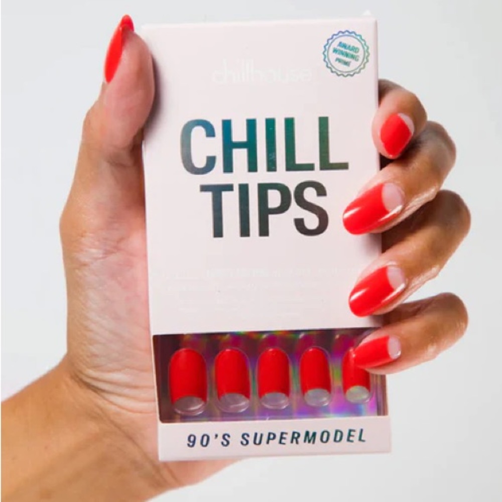 Chill Tips 90's Supermodel Press-On Nails!